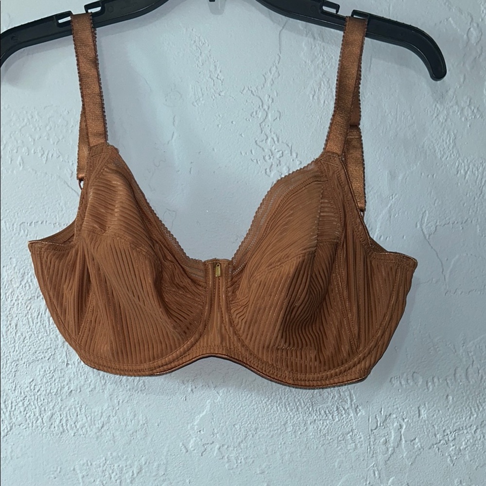 Elegant Brown Women's Intimate Bra